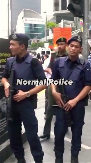 normal polis vs CID🐯😐🫥 #malaysia #pdrm #police