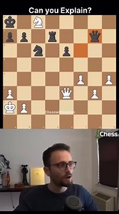 1.3M views · 7.6K reactions | Insane Queen sacrifice ‼️易 . . . #chess #chessgame #chessplayer #chessboard #chessmaster #chesslover #chessmoves #chesslife #chesspuzzle #chessclub #chesstactics #chesspiece #chesstournament #chessproblems #ajedrez #checkmate #chesspuzzles #chessmemes #chessnotcheckers #chessislife #chessset #schach #chessquotes #echecs #chessgames #chesstime #magnuscarlsen #scacchi #chesslove #шахматы | chesswithroshan | Facebook