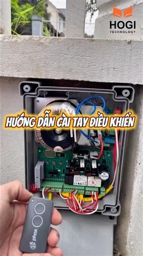 Hướng Dẫn Cài Đặt Tay Điều Khiển (Remote) Cổng Tự Động Hogi | Hogi Technology |
