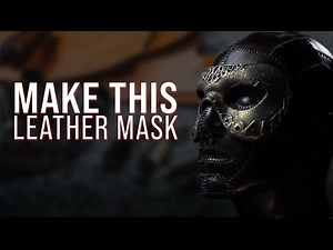 Full Leather Masquerade Mask Tutorial | Free Printable Pattern Until Halloween