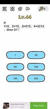 Brain out level 44 Walkthrough or Solution