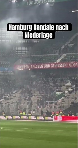 Hamburg Randale nach Derby Niederlage !