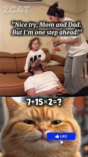 Smart baby 1 - Parents 0 🙀💀 #zcat #usa #cat #memes #funny