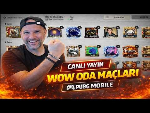 (vertical) Pubg Mobile Canlı Yayın | Wow Modu Oda Maçları