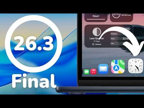 macOS Tahoe 26.3 - What's new?