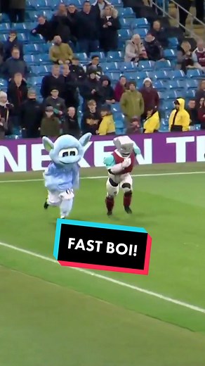 Fast as Moonchester Boi! #Mascots #mancity #football #soccer