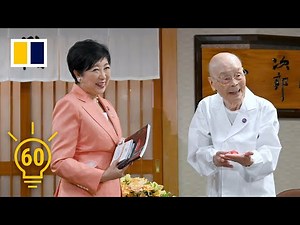 Japan’s legendary sushi master turns 100