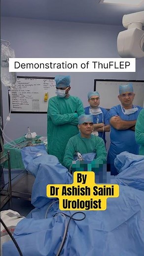 Live demonstration of Laser prostatectomy #HOLEP
