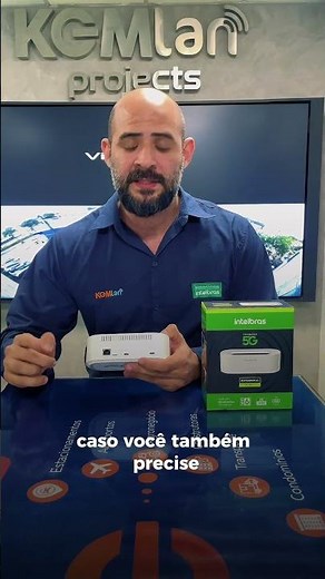 Conheça o roteador 5G GX 1001 C da Intelbras #aquitemkgmlan #kgmlan