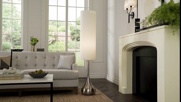 Possini Euro Design Bronze Pendant Light - 4 Light, Clear Waterglass Drum Shade, Bronze Brass Rustic Modern Pendant Light for Kitchen Islands, Dining Rooms, and Living Rooms - 19" Wide, 18 1/4" High