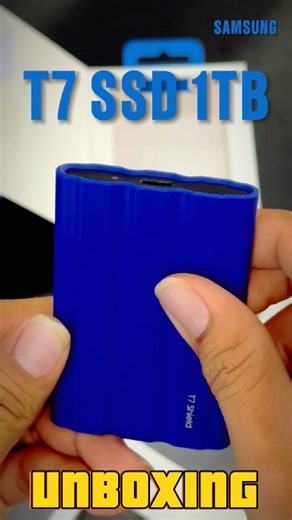 Samsung T7 SSD 1TB Unboxing 🔥 Super Fast Storage! | PureBox