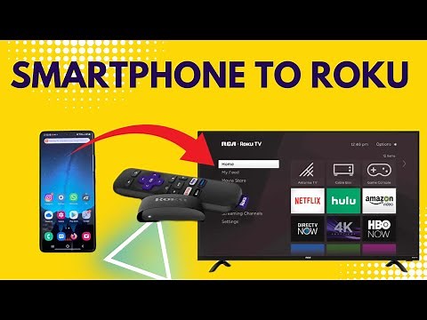 How to share content from phone to a Roku device using Roku media (WIRELESS) #Roku