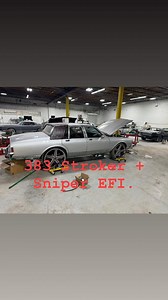 Finally got this 383 Stroker setup in this 89 Caprice LS Brougham with the Holley Sniper 2 EFI. He's running pretty good, still needs tuned. | Tommy Griffin