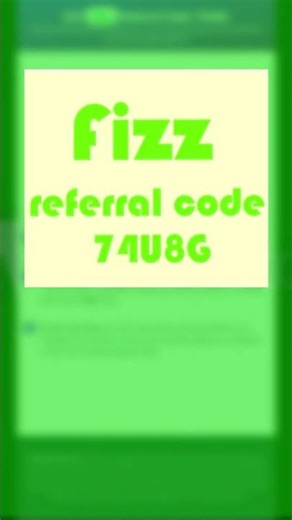 💲💲EARN $25 CREDIT WITH FIZZ REFERRAL CODE ___47U8G____ 💲💲 #coupon #discounts #referralcode
