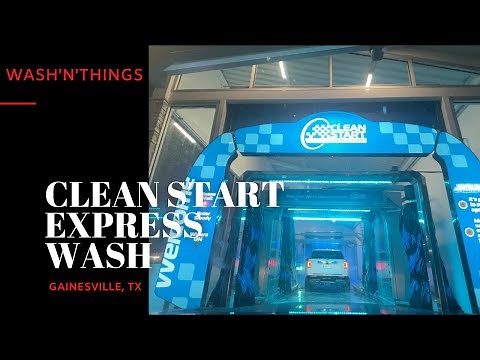 Clean Start Express Car Wash - Gainesville, TX - Autec Express