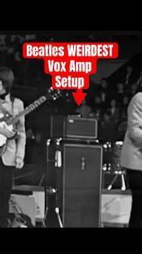 The Beatles’ Rarest Vox Amp Setup (1965)