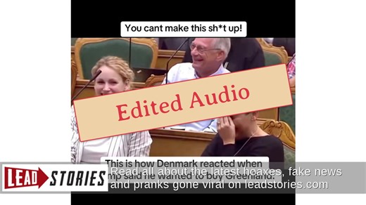 Fact Check: Danish Politicians Laughed in Parliament About Circus Elephants, NOT Trump's Greenland Remarks | Lead Stories