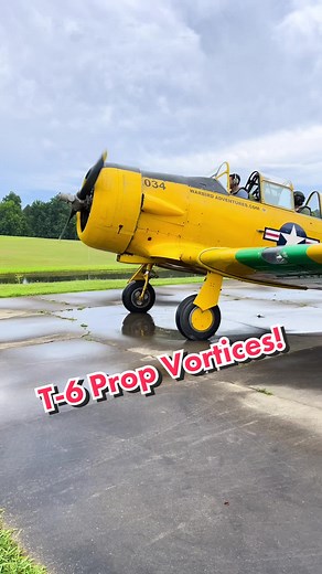 T-6 Propeller Vortices Explained
