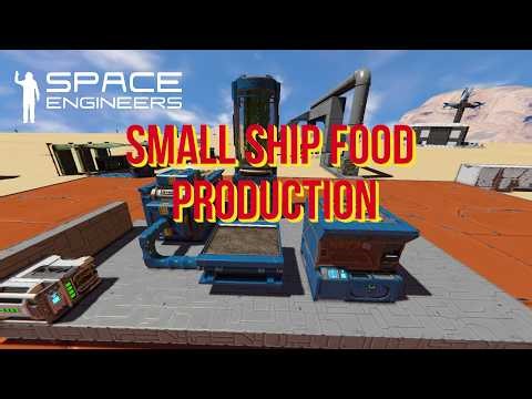 Space Engineers – Mod Wednesday – Small Ship Food Production