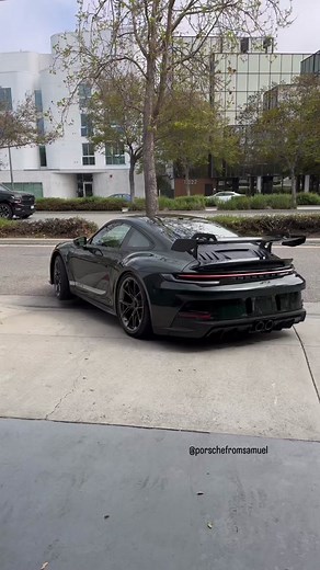 Custom Porsche 911 GT3 in Stunning Brewster Green Color