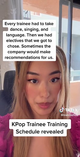 KPOP Trainee Training Schedule Revealed