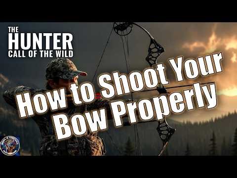 The hunter COTW how to shoot the compound bow properly