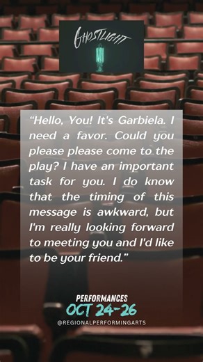 Garbriela is Inviting YOU to "Ghostlight"
