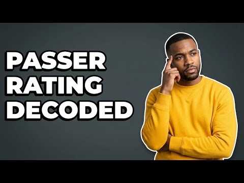 How Is An NFL Quarterback's Passer Rating Calculated?