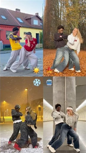 Pick your dance vibe ☺️☀️🍁❄️🚆 ‪@isabellaafro‬ #shorts #dance