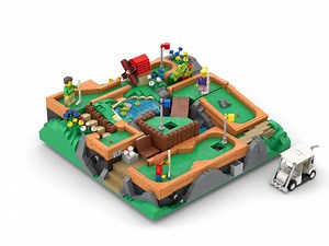 LEGO MOC-164243 Working Mini Golf Course (City 2023)