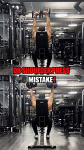 DB SHOULDER PRESS MISTAKES! ⬇️ SAVE 4 LATER 🔑 Here’s two common db shoulder press mistakes you should avoid for optimal gains 💪 Mistake 1 ❌ Flaring your elbows out This increases the risk of shoulder injury Instead ✅ Tuck your elbows in slightly This helps to engage the anterior deltoid muscles more effectively and reduces shoulder strain Mistake 2 ❌ Clanging the dumbbells at the top This can cause you to lose control and reduces the tension on your chest muscles Instead ⬇️ ✅ Keep your arms st