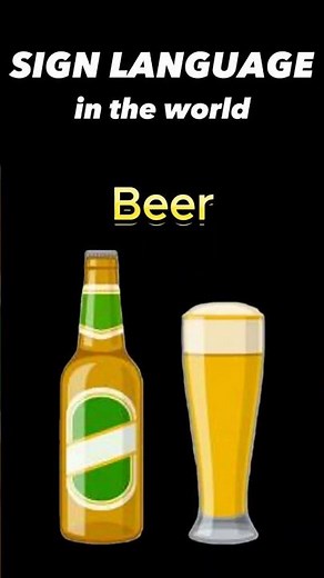 [World Sign Languages] How to Sign 'Beer' in 5 Different Countries