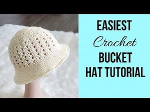 Easy Crochet Bucket Hat