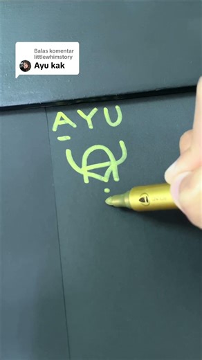 Desain logo AYU | komen nama kamu #logos #logonama #logodesign #logonamechalange