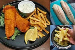 Masak Sendiri Fish & Chips, Lengkap Dengan Resipi Sos Tartar Sedap