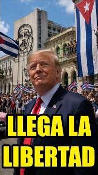 FREEDOM IS COMING TO CUBA
