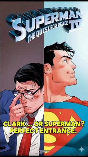 The Moment Clark Kent Becomes SUPERMAN | Iconic Entrance #superman