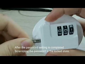 Lapluied Password Fridge Lock, Child Safety Lock, Refrigerator Lock, How to Change Password