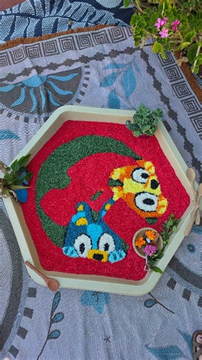 Eve - Mud Buddies Perth 🌿 on Instagram: "A little Hammerbarn moment for a tiny human turning one 🥹 Fun textures, familiar faces, slow play, and garden bits and bobs for some extra magic ✨ 💚 #hammerbarn #bunningsparty #blueyparty #sensoryplay #firstbirthdayideas toddlerpartyideas playbasedlearning natureplay perthmums messyplay slowplay aussiekids"