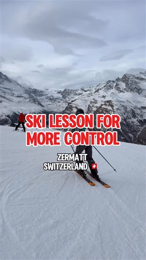 8.1K views · 490 reactions | FULL SKI LESSON for more speed control and smoother turns. Direct message me to book a ski lesson in Zermatt, Verbier or St Mortiz this winter #skiing #skilessons #skischool | Snowsport sessions. | Facebook
