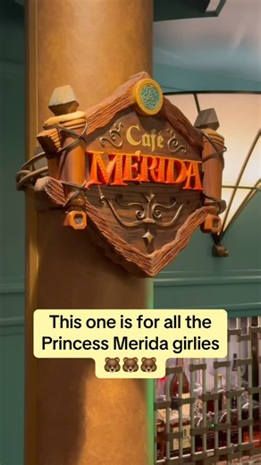 Dedra The Vacationeer 🌎 Travel Advisor 🏰 Disney Expert on Instagram: "Princess Merida from Brave is such an underrated Disney Princess. She is finally getting some love on Disney’s Cruise Line’s newest ship the Disney Destiny with her very own Cafe Merida and Stateroom themes #disneydestiny #disneycruise #disneycruiseline #princessmerida #disneyprincess"