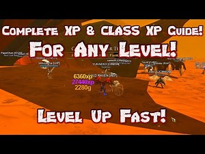 AQ3D Fast Xp & Class Xp Methods! For ANY LEVEL! AdventureQuest 3D