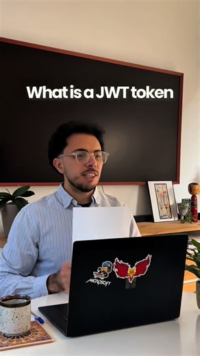 Mohamad Al Sayed on Instagram: "What is a JSON Web Token?🤯 A common question you might get in the interview. #interview #softwareengineer"
