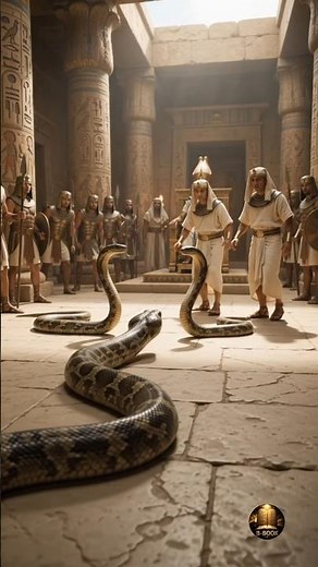 Moses’ Staff Became a Serpent! 😱 | Bible Miracle | Exodus 7