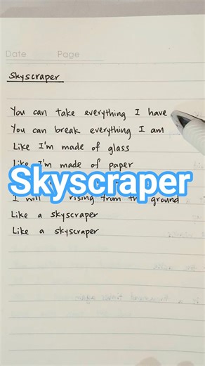Skyscraper - Demi Lovato #lyrics