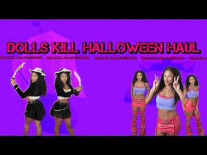 Mini Try On Haul Dolls Kill ( Halloween Edition )