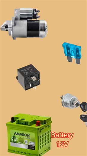 2.3M views · 24K reactions | Engine starter motor wiring diagram  #automotive #automobile | Matech Car Aircon | Facebook
