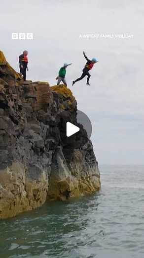 Mark Wright | It felt a lot higher than it looks ok 😂😩😂😩 A Wright Family Holiday continues tonight at 8pm on BBC1 and the whole series is on @bbciplayer... | Instagram