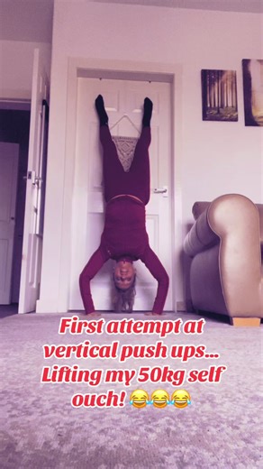First Attempt at Vertical Push-Ups: My Core Workout Journey
