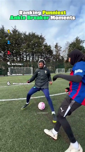 Ranking The Funniest Ankle Breaker Moments! #funny #football #soccer
